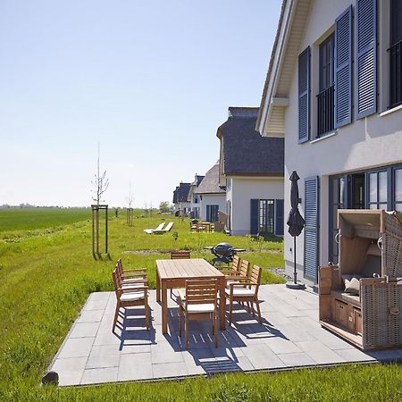 Reetland am Meer - Luxus Reetdachvilla mit 3 Schlafzimmern, Sauna und Kamin F12 Dranske Exterior foto